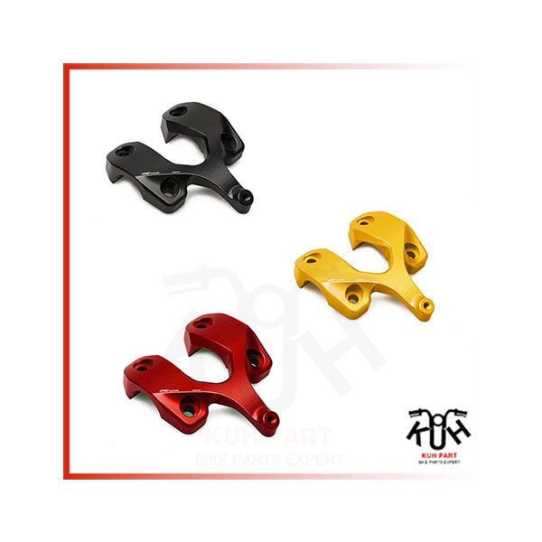 CNC 레이싱 ] 두카티 몬스터1200/S (2014-19) Steering damper kit - handlebar top clamp RM250