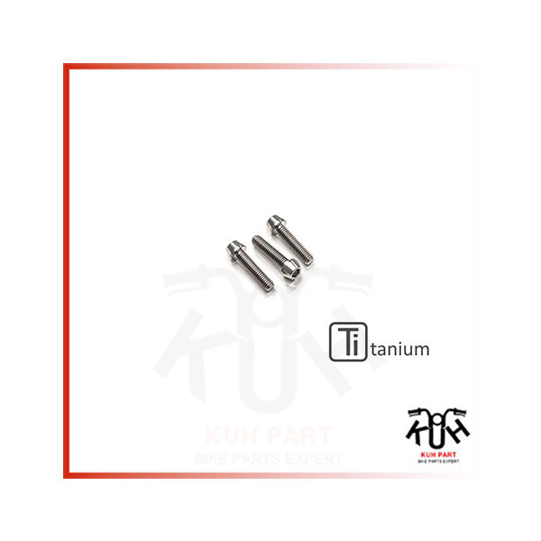 CNC 레이싱 ] 두카티 파니갈레959 (2016-19) Screws top triple clamp M8x25 (3 pcs) - Titanium KV388X