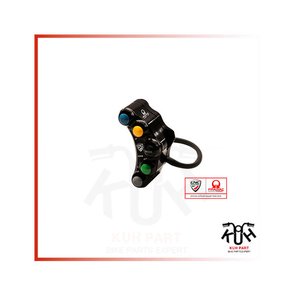 CNC 레이싱 ] 두카티 파니갈레959 (2016-19) Left handlebar switch Pramac Racing Lim. Ed - street use SWD01BPR